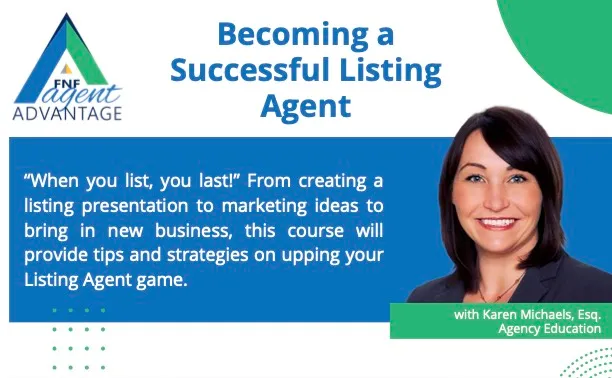 become a successful listing agent flyer